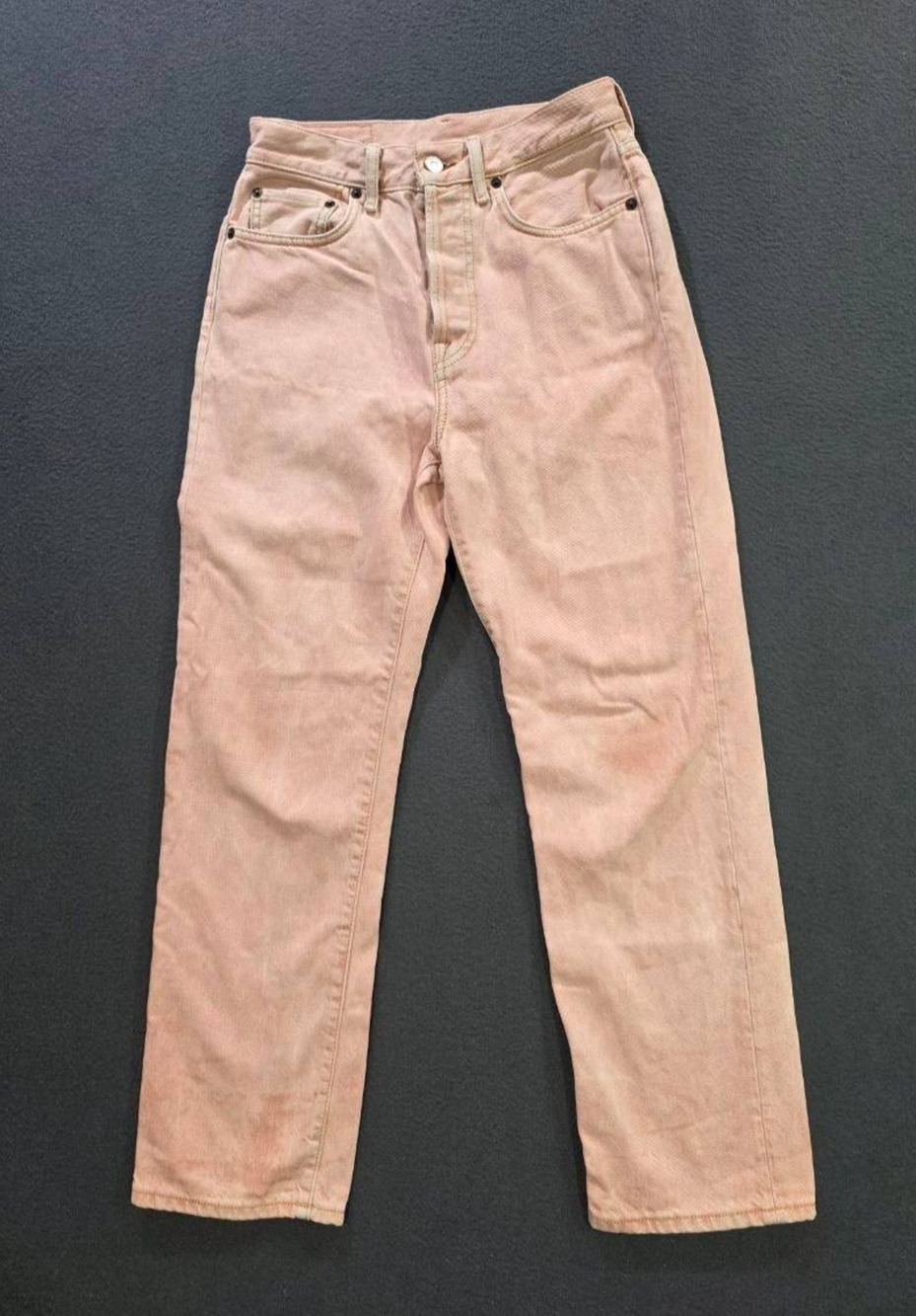 Acne Studios Bla Konst Mece Pink Jeans Women's Size 26/32 A010877